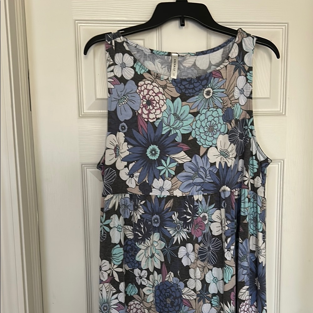 Floral Sleeveless Dress